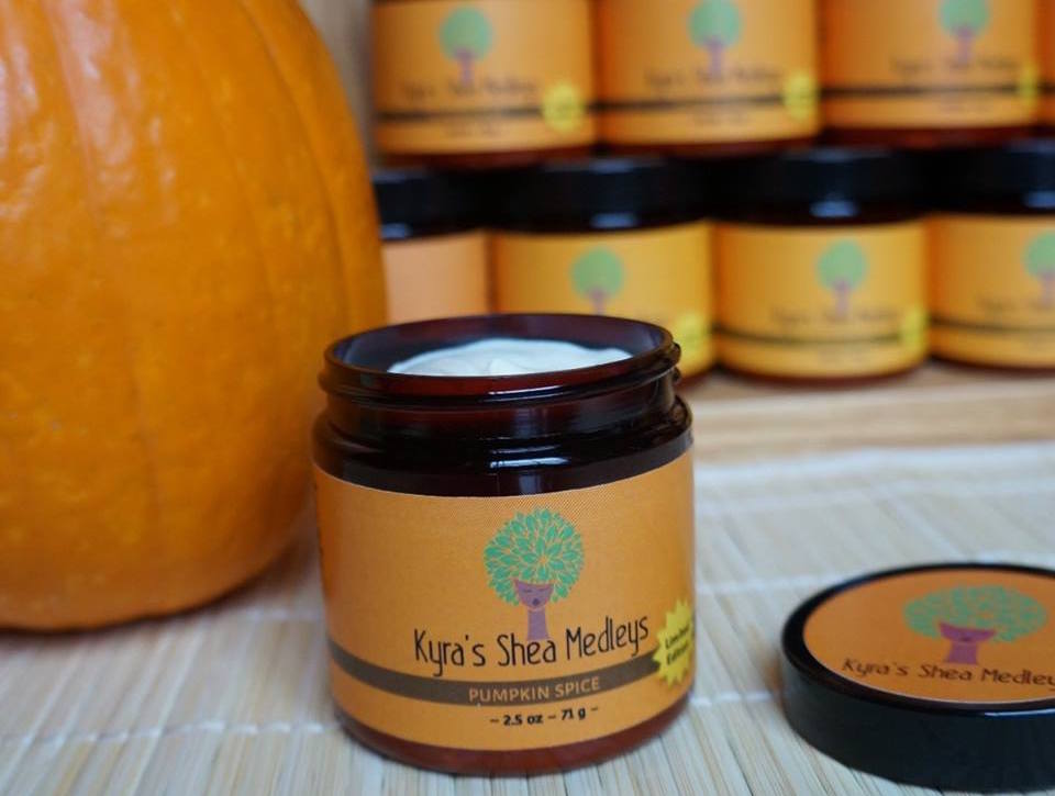 Kyra's Shea Medleys pumpkin spice lotion