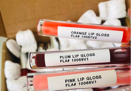 lip gloss samples