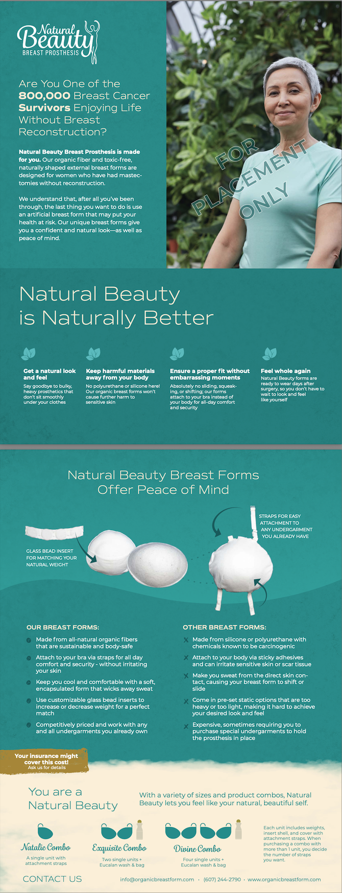 Natural Beauty Breast Prosthesis