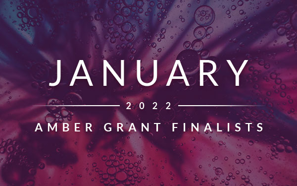 January 2022 Amber Grant Finalists