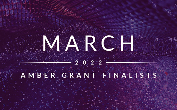 March 2022 Amber Grant Finalists